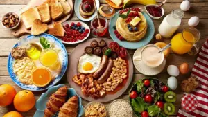 What are we eating today? Breakfast